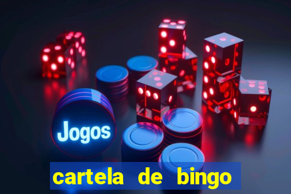 cartela de bingo 75 para imprimir
